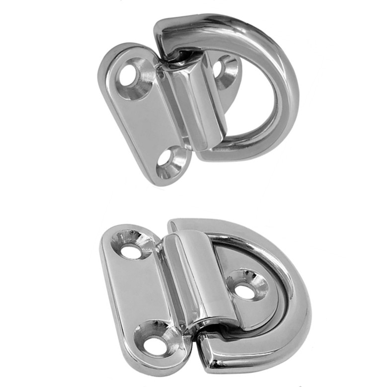 Marine hardware pull ring