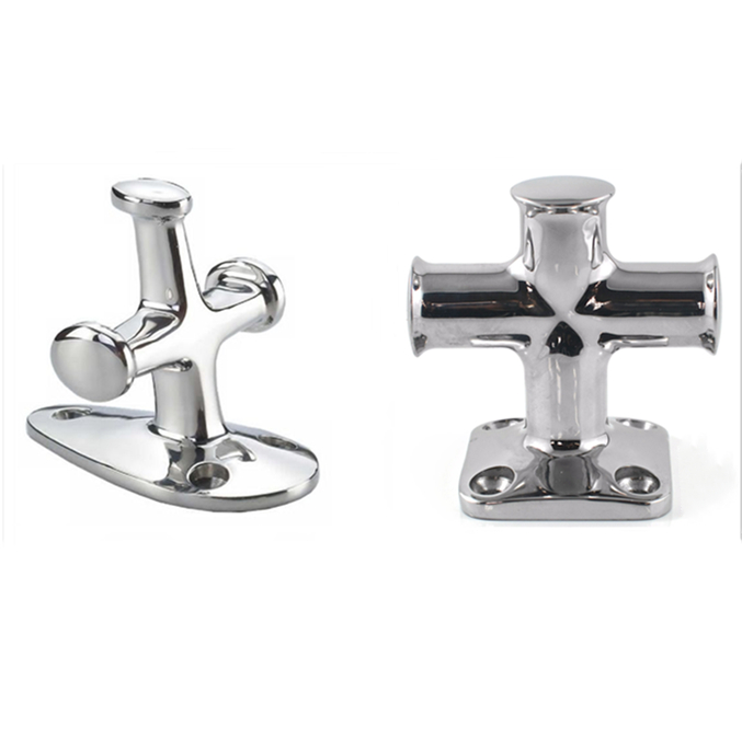Premium marine grade stainless steel polished handles